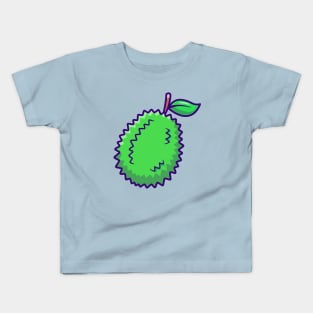 Durian Fruit Cartoon Kids T-Shirt